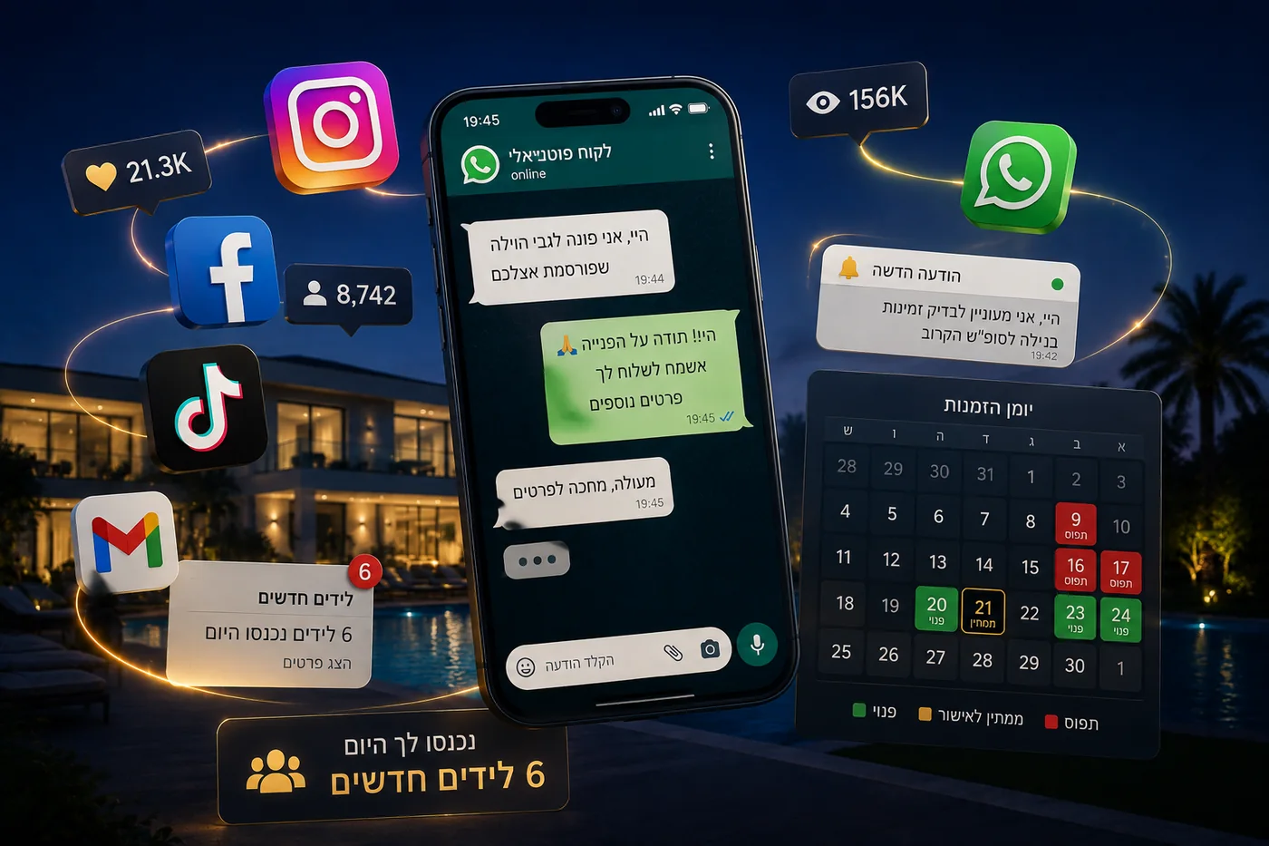 שיווק ברשתות החברתיות למתחמי אירוח
